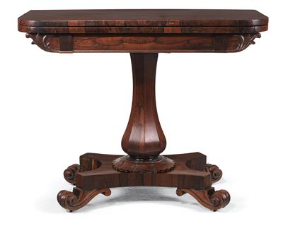 A games table, - Furniture and Decorative Art