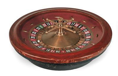 A roulette cylinder, - Nábytek