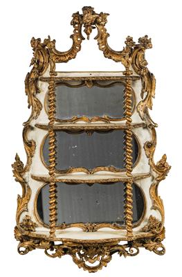 A mirror etagère, - Nábytek