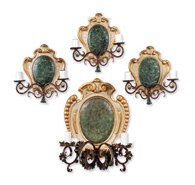 A set of 4 wall appliques - Furniture and Decorative Art