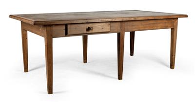 A Large Rectangular Worktable, - Rustic Furniture