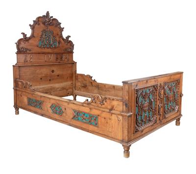 A Pinzgau Bed, - Rustikální nábytek