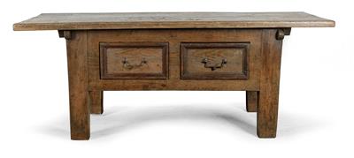 A Provincial Rectangular Worktable, - Mobili rustici