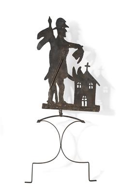 A Weather Vane in the Shape of St. Florian, - Mobili rustici