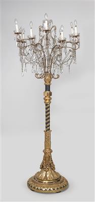 A Floor Chandelier, - Furniture and Decorative Art