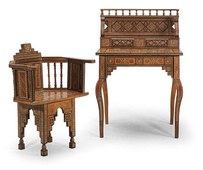 A Lady’s Desk with Chair - Mobili e arti decorative