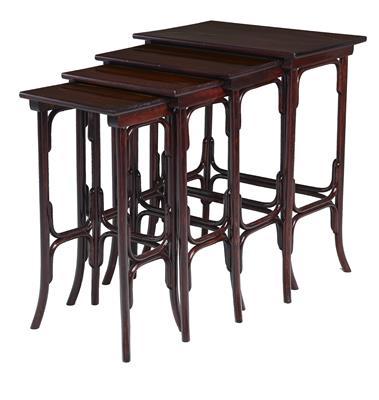 A Nest of Tables, - Furniture and Decorative Art