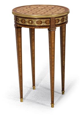 A Small French Salon Side Table, - Furniture and Decorative Art