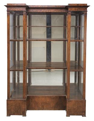 A Rare Biedermeier Display Cabinet, - Nábytek
