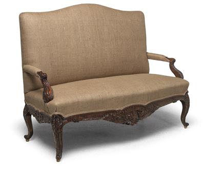 A Settee in Baroque Style, - Furniture and Decorative Art