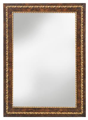 A Biedermeier Oeil-de-Boeuf Wall Mirror, - Di provenienza aristocratica