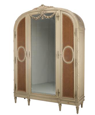 A Large Neo-Classical Wardrobe, - Property from Aristocratic Estates and Important Provenance