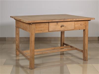 A Rural Rectangular Table, - Mobili