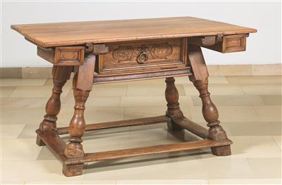 A Rustic Table (‘Schragentisch’), - Furniture