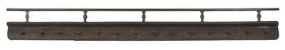 A Large Rustic Plate Rack, - Mobili