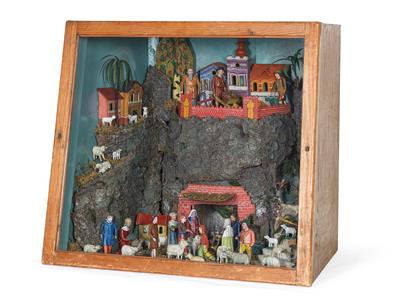 A Nativity Box, - Mobili