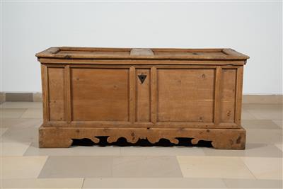 An Upper Austrian Rustic Coffer, - Furniture