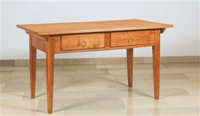 A Provincial Biedermeier Table, - Furniture