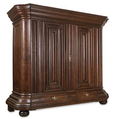 A Provincial Hall Cabinet, - Furniture