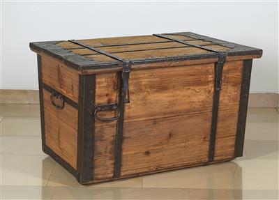 A Transport Chest, - Furniture