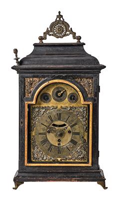 A Baroque Bracket Clock (‘Stockuhr’) “FX Bayer in Ollmütz”, - Di provenienza aristocratica