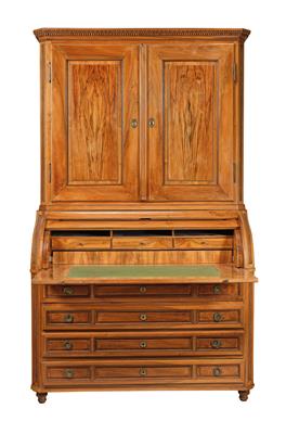 A Large Josephinian Cabinet on Chest, - Property from Aristocratic Estates and Important Provenance