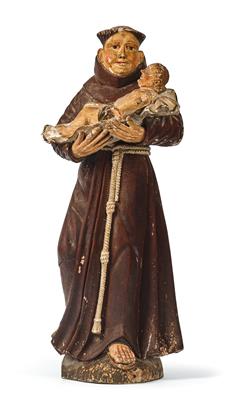 St. Anthony with the Christ Child, - Di provenienza aristocratica