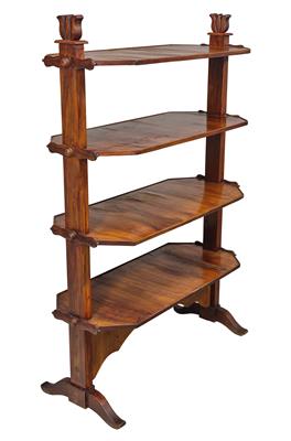 Interessante Spätbiedermeier Etagere, - Aus aristokratischem Besitz