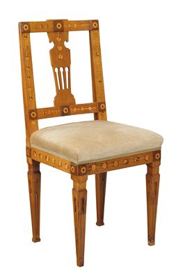 Josefinischer Sessel, - Aus aristokratischem Besitz