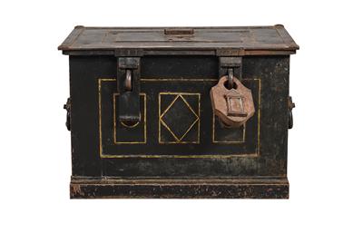 A Neo-Classical Iron Box, - Property from Aristocratic Estates and Important Provenance