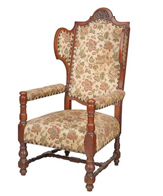 A Wing-Back Chair - Di provenienza aristocratica