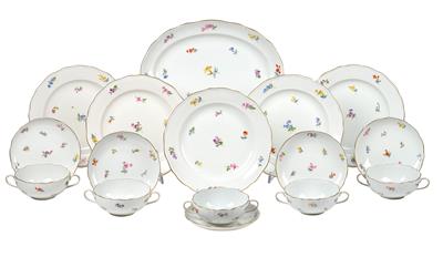Elements of a Dinner Service, Meissen, - Property from Aristocratic Estates and Important Provenance