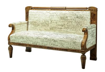 A Biedermeier Drawing Room Settee, - Works of Art - Part 2