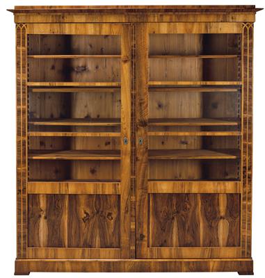A Large Biedermeier Bookcase, - Asiatico, antiquariato e mobili - Parte 2