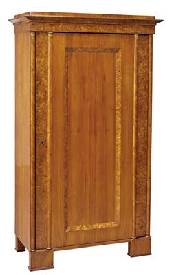 A Half-Height Biedermeier Cupboard, - Works of Art - Part 2