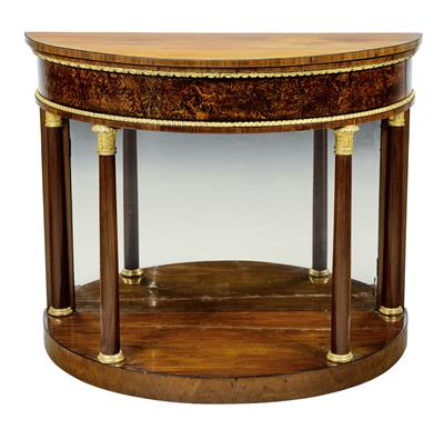 A Semicircular Console Table or Jardinière, - Asiatico, antiquariato e mobili - Parte 2