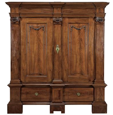 A Neo-Classical Hall Cupboard, - Asie, starožitnosti a nábytek - Část 2