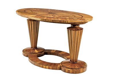 An Oval Biedermeier Table, - Asie, starožitnosti a nábytek - Část 2