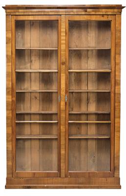 An Unusually Tall Biedermeier Bookcase, - Asiatico, antiquariato e mobili - Parte 2