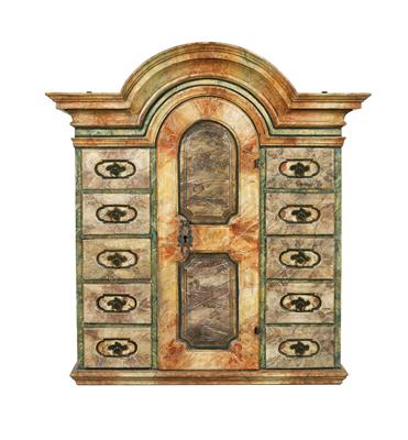 A Rural Baroque Cabinet, - Furniture