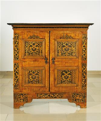 A Baroque Half-Height Cabinet, - Mobili