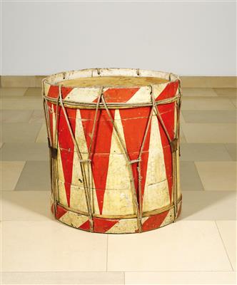 A Decorative Drum, - Furniture