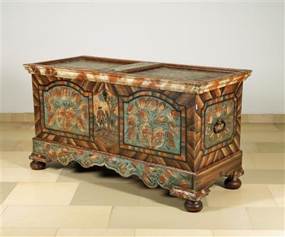 An Upper Austrian Rustic Coffer, - Furniture