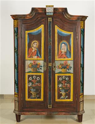 An Upper Austrian Rustic Cabinet, - Furniture
