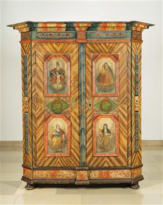 An Upper Austrian Rustic Cabinet, - Mobili