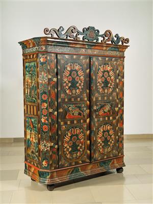 An Upper Austrian Rustic Cabinet, - Mobili