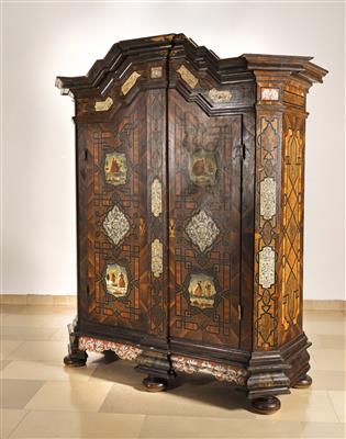 An Upper Austrian Rustic Cabinet, - Furniture