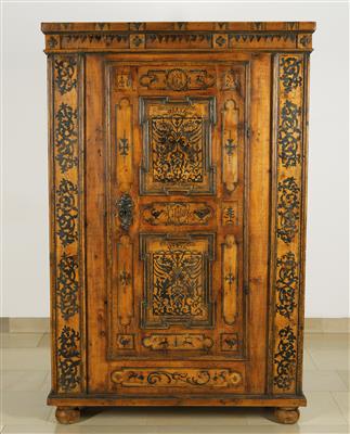 A Rare Rustic Cabinet, - Nábytek