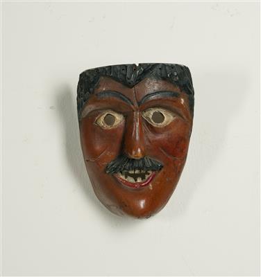 Four Perchten Masks, - Mobili