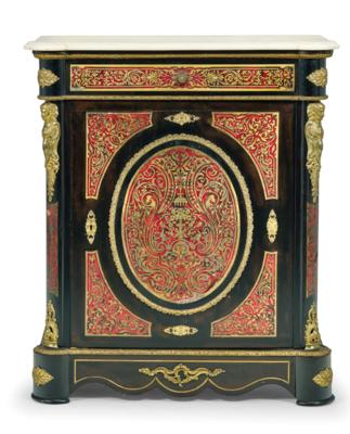 A Half-High Napoleon III Cabinet, - Property from Aristocratic Estates and Important Provenance